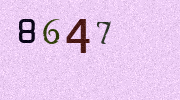 Visual Confirmation Security Code