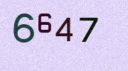 Visual Confirmation Security Code