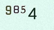Visual Confirmation Security Code