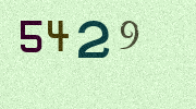 Visual Confirmation Security Code