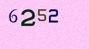 Visual Confirmation Security Code